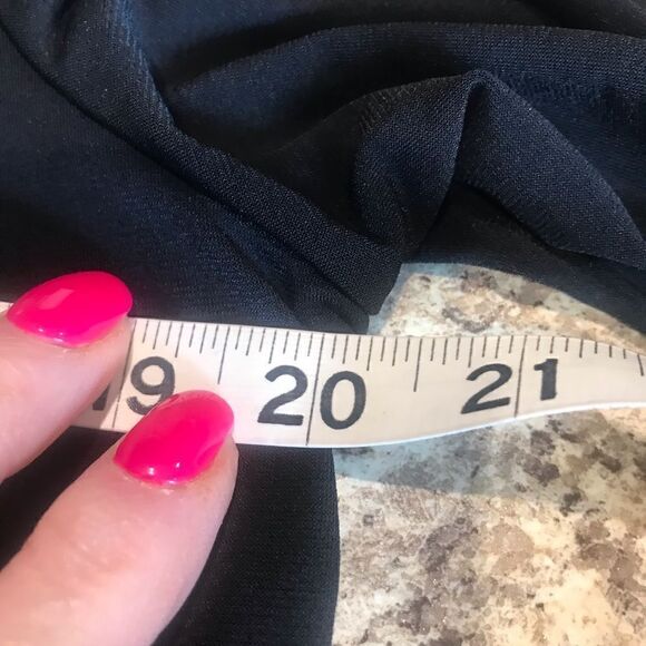 Worthington Black and White Striped Blouse Medium - Picture 5 of 11